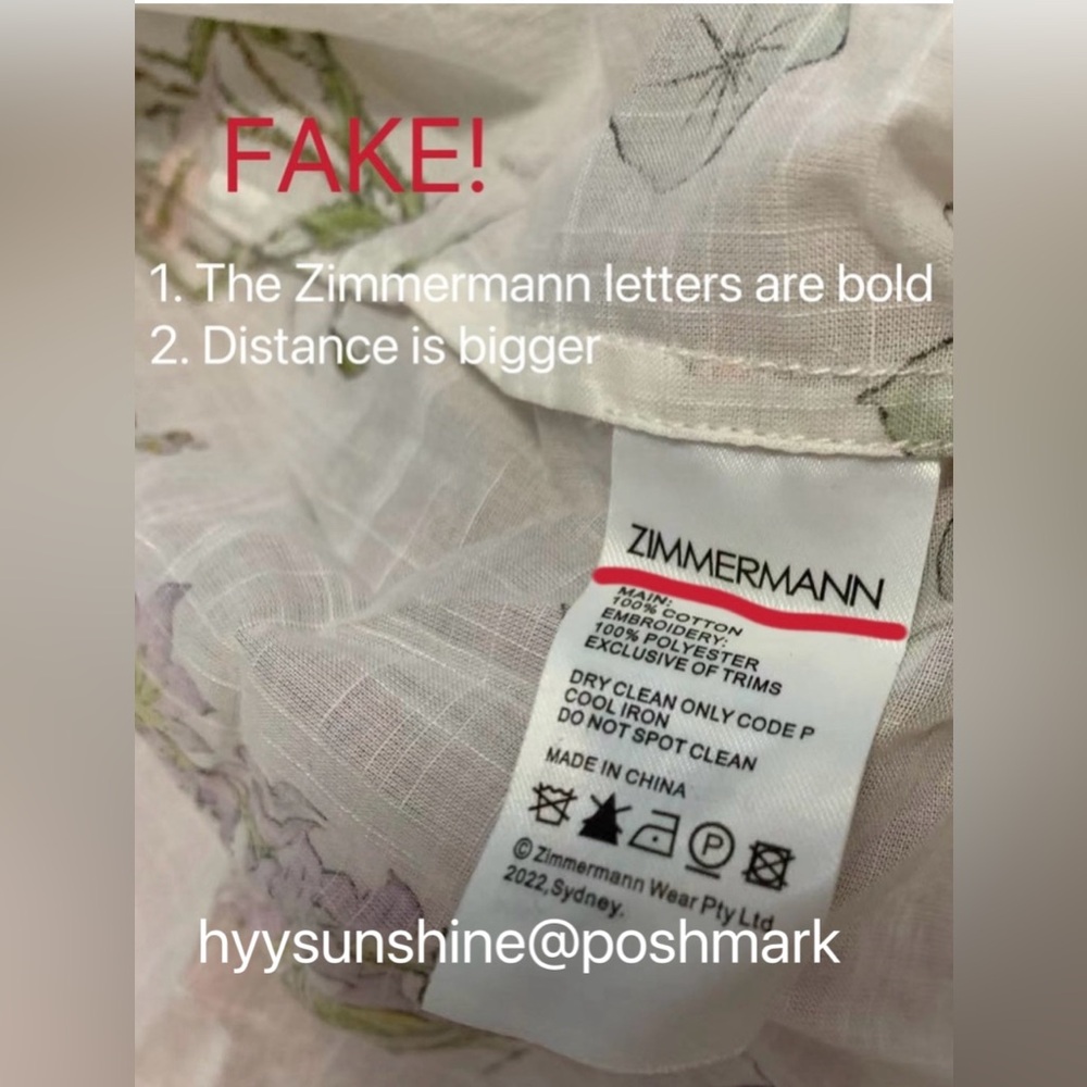 [Caution！read the text clearly!]zimmermann wild botanica butterfly mini dress - Picture 17 of 17